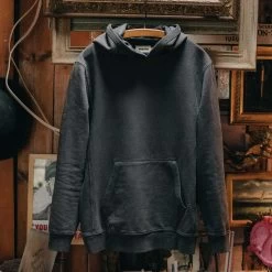 The Cotton Hemp Hoodie In Asphalt -Fashion Clothes instock m q124 cottonhemp hoodie asphalt 005