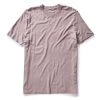 The Cotton Hemp Tee In Poppy Seed -Fashion Clothes instock m q124 cottonhemp tee poppyseed 001