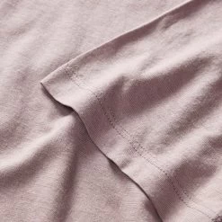 The Cotton Hemp Tee In Poppy Seed -Fashion Clothes instock m q124 cottonhemp tee poppyseed 006