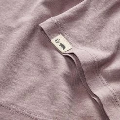 The Cotton Hemp Tee In Poppy Seed -Fashion Clothes instock m q124 cottonhemp tee poppyseed 007