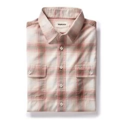 The Craftsman Shirt In Brick Shadow Plaid