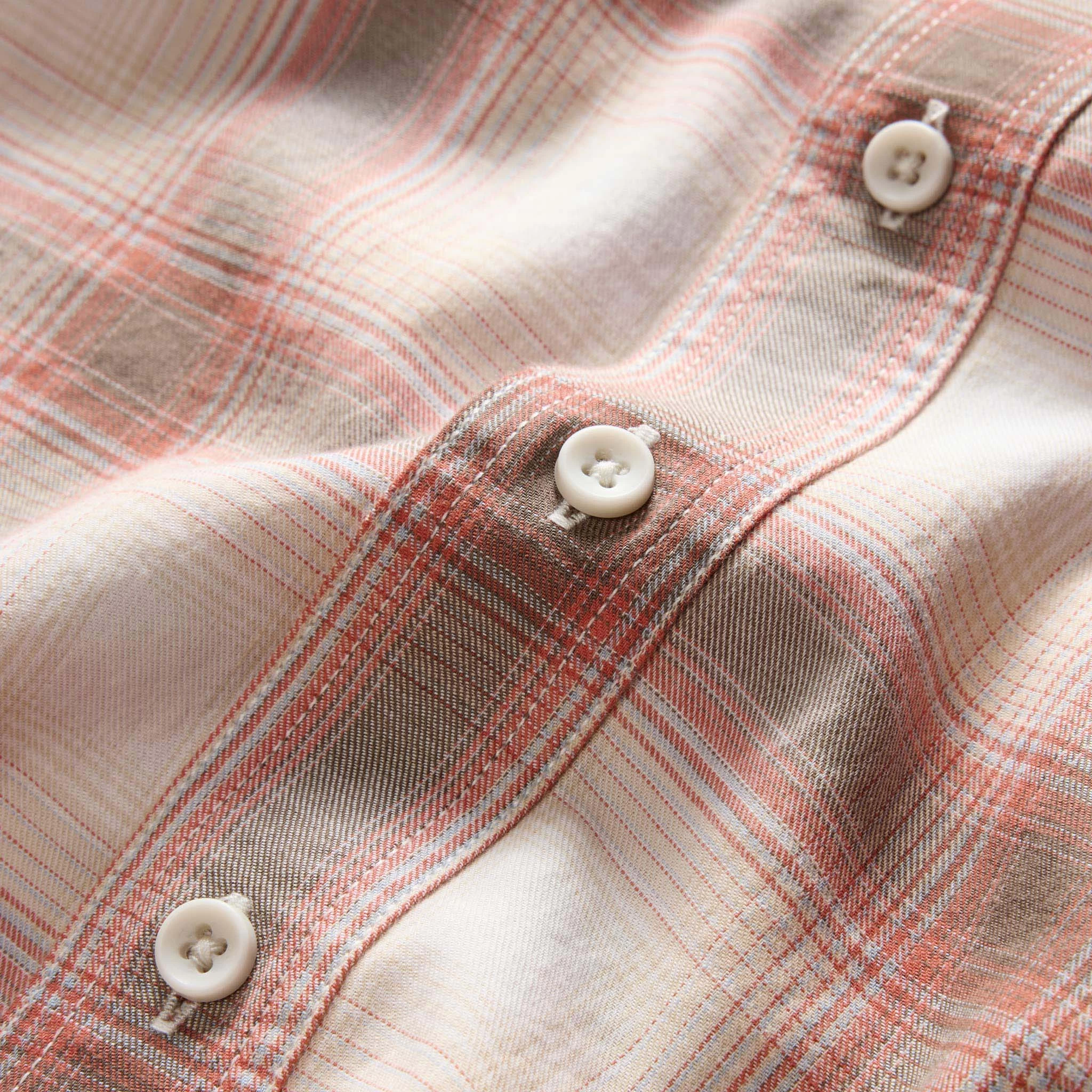 The Craftsman Shirt In Brick Shadow Plaid 9 The Craftsman Shirt In Brick Shadow Plaid - Image 7