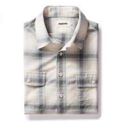 The Craftsman Shirt In Sky Shadow Plaid