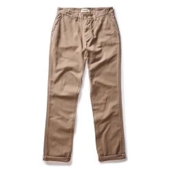 The Democratic Foundation Pant In Dried Earth -Fashion Clothes instock m q124 demo foundation dried earth 005
