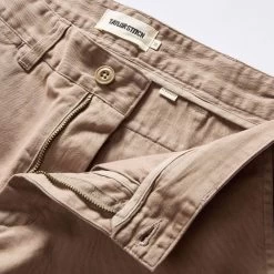 The Democratic Foundation Pant In Dried Earth -Fashion Clothes instock m q124 demo foundation dried earth 007
