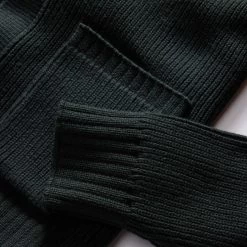 The Harbor Sweater Jacket In Black Pine Heather -Fashion Clothes instock m q124 harbor sweater black pine 008