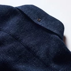 The Jack In Indigo Waffle -Fashion Clothes instock m q124 jack indigo waffle 008