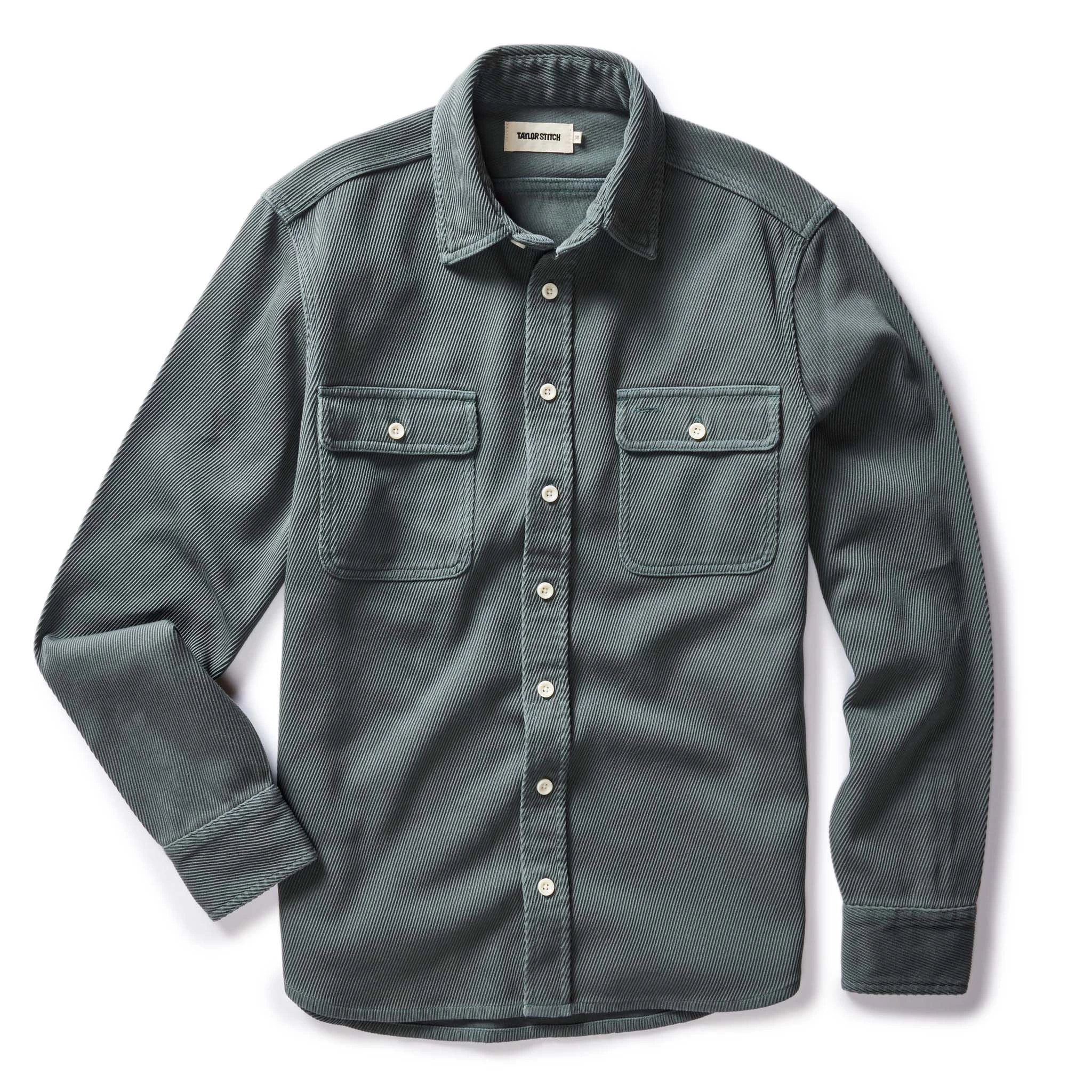 The Ledge Shirt In Deep Sea Twill 7 The Ledge Shirt In Deep Sea Twill - Image 5