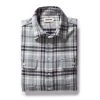 The Ledge Shirt In Faded Blue Plaid -Fashion Clothes instock m q124 ledge fadedblue plaid 001