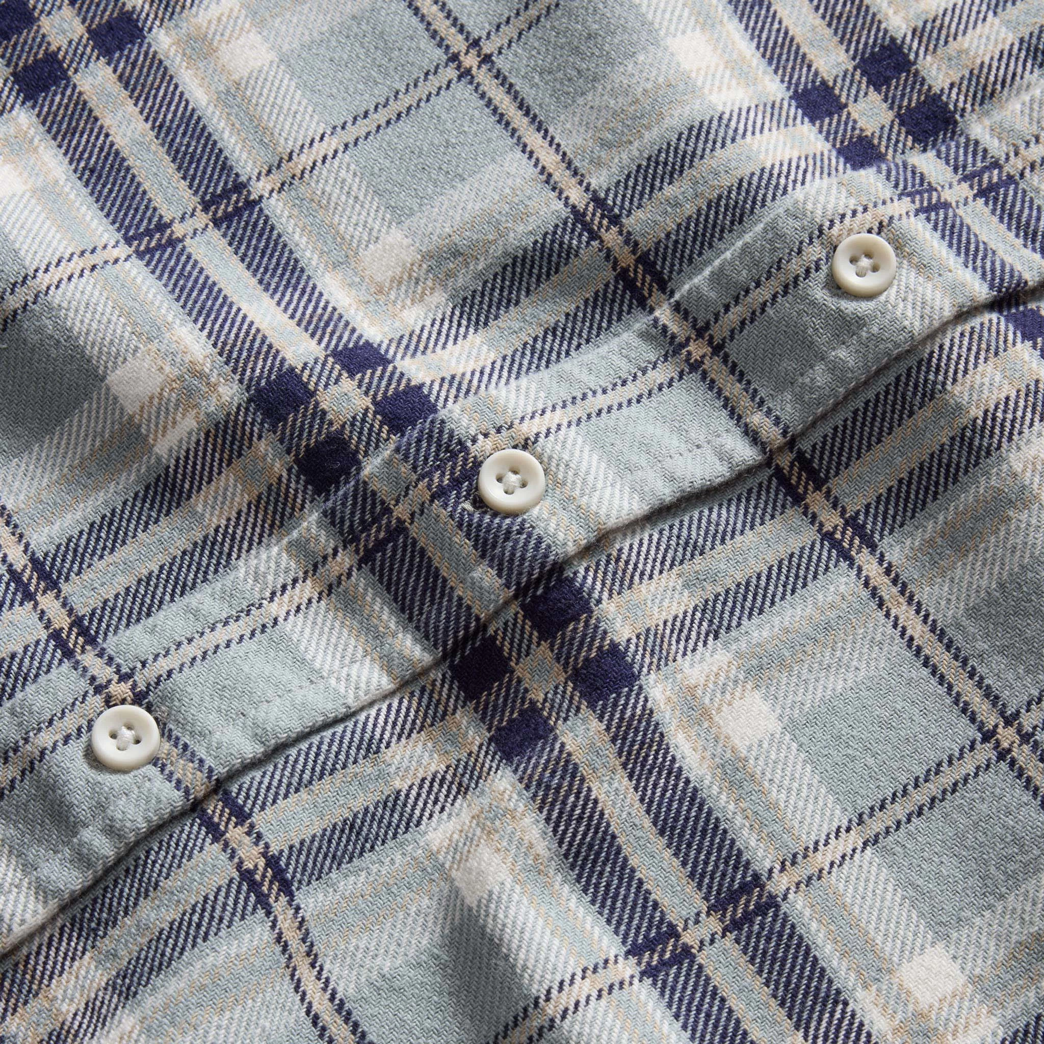 The Ledge Shirt In Faded Blue Plaid 9 The Ledge Shirt In Faded Blue Plaid - Image 7