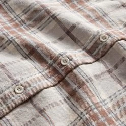 The Ledge Shirt In Redwood Plaid -Fashion Clothes instock m q124 ledge redwood plaid 007