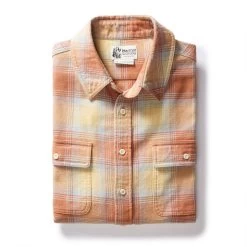 The Ledge Shirt In Sunrise Plaid