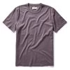 The Organic Cotton Tee In Dried Plum 1 The Organic Cotton Tee In Dried Plum -Fashion Clothes instock m q124 oc tee dried plum 001