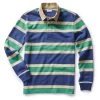 The Rugby Shirt In Navy Stripe -Fashion Clothes instock m q124 rugby shirt navy stripe 001
