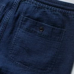 The Apres Pant In Indigo Double Cloth -Fashion Clothes instock m q221 aprespant indigo 009