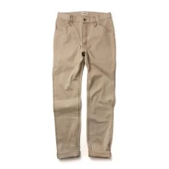 The Camp Pant In Khaki Herringbone -Fashion Clothes instock m q221 camp khaki herringbone 010