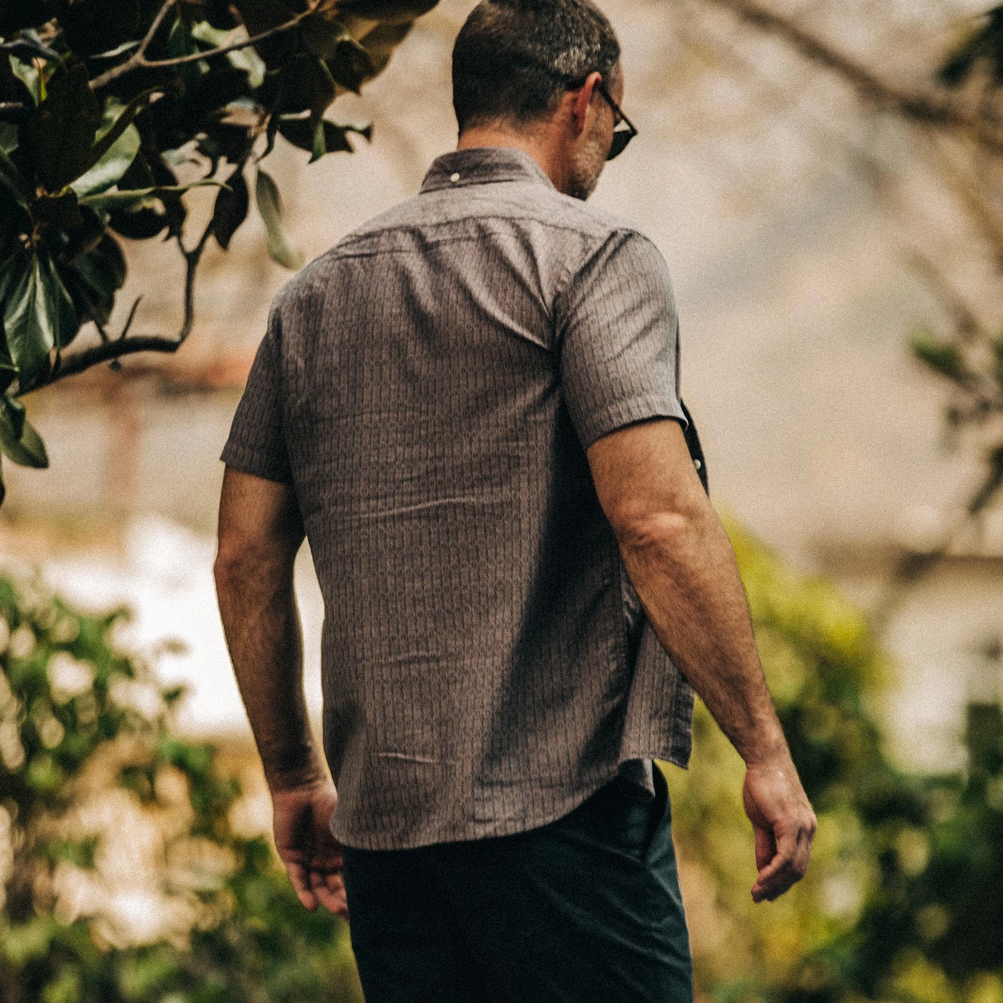 The Short Sleeve Jack In Cocoa Dobby 6 The Short Sleeve Jack In Cocoa Dobby - Image 4