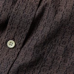 The Short Sleeve Jack In Cocoa Dobby 13 The Short Sleeve Jack In Cocoa Dobby -Fashion Clothes instock m q221 productname 006