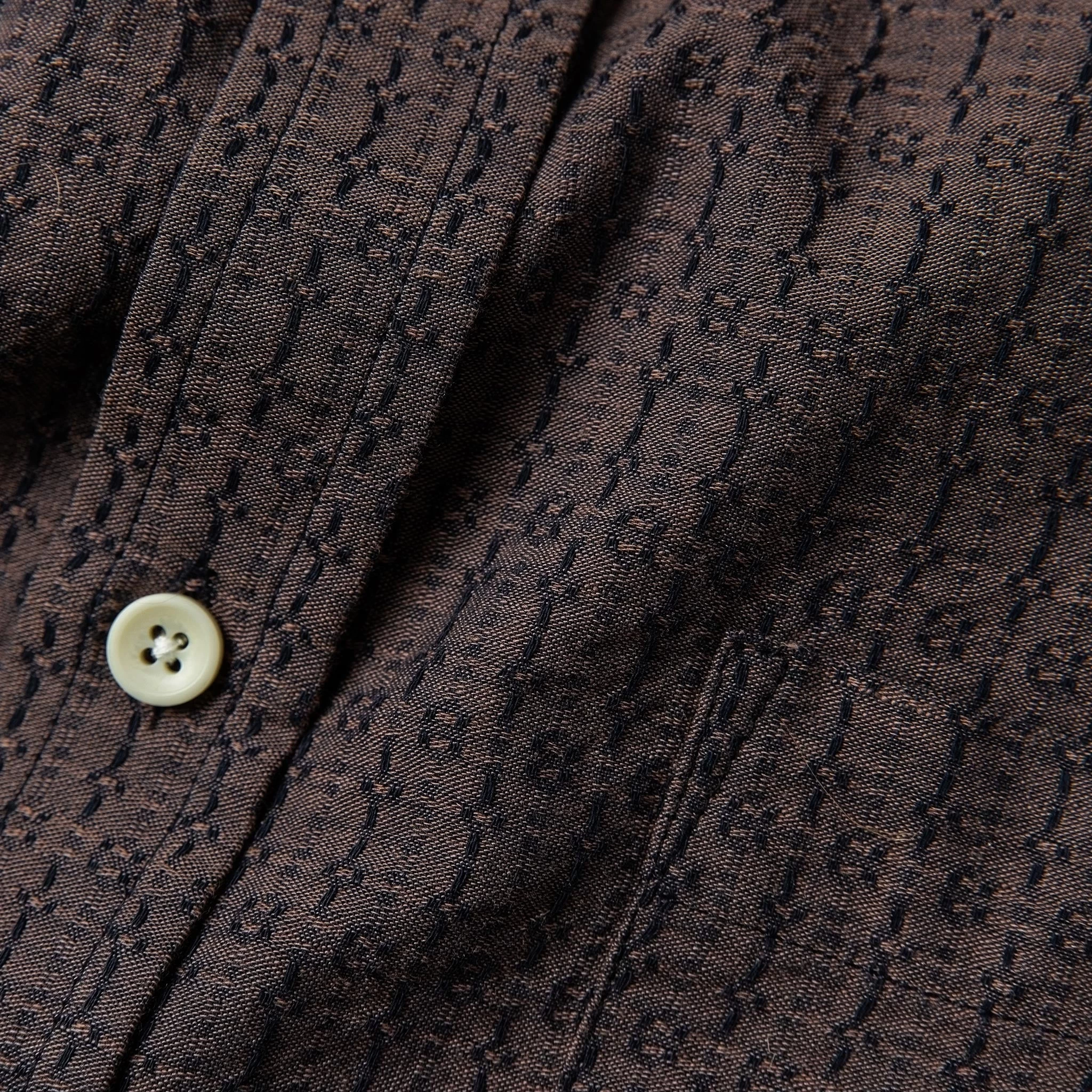 The Short Sleeve Jack In Cocoa Dobby 8 The Short Sleeve Jack In Cocoa Dobby - Image 6