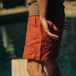 The Apres Short In Sienna Hemp -Fashion Clothes instock m q222 ApresShort Sienna 005