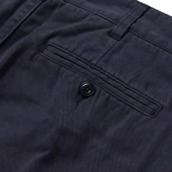 The Foundation Short In Navy Twill -Fashion Clothes instock m q222 FoundationShort NavyTwill 007