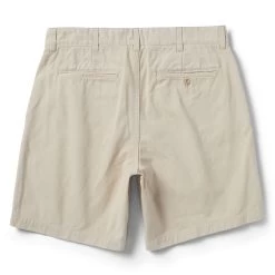 The Foundation Short In Natural Twill -Fashion Clothes instock m q222 FoundationShort StoneTwill 006