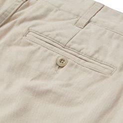 The Foundation Short In Natural Twill -Fashion Clothes instock m q222 FoundationShort StoneTwill 007