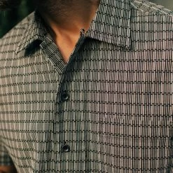 The Short Sleeve Hawthorne In Navy Stripe -Fashion Clothes instock m q222 SSHawthorne NavyStripe 003