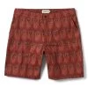 The Adventure Short In Rust Floral -Fashion Clothes instock m q222 adventure short rustfloral 001