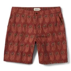 The Adventure Short In Rust Floral