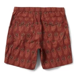 The Adventure Short In Rust Floral -Fashion Clothes instock m q222 adventure short rustfloral 008