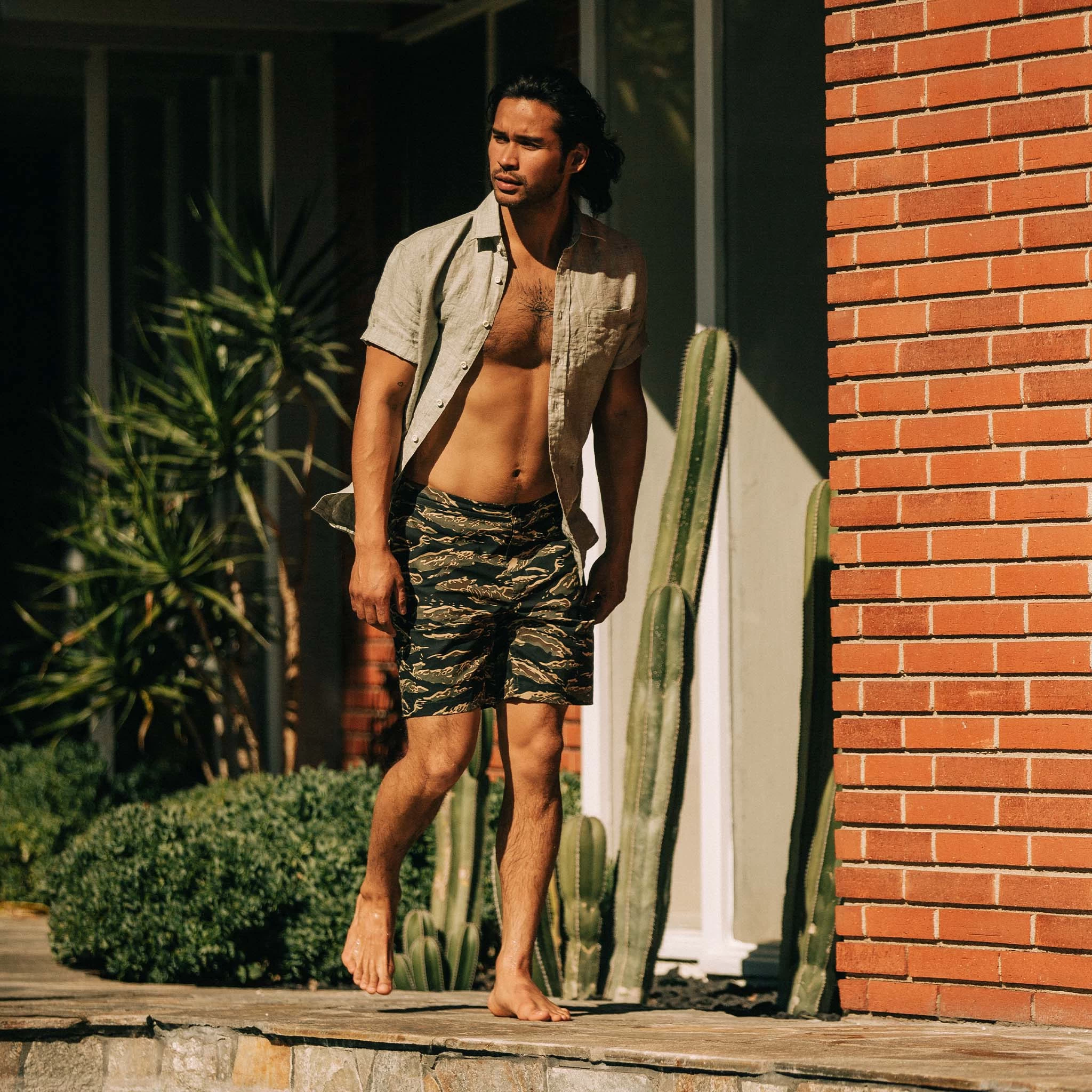 The Adventure Short In Tiger Camo 7 The Adventure Short In Tiger Camo - Image 5