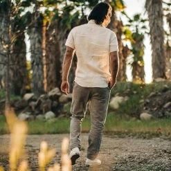 The Easy Pant In Charcoal Herringbone -Fashion Clothes instock m q222 easypant charcoal 005 553aac38 751e 477b b2a6 8ecf4375f207