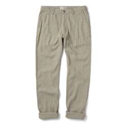 The Easy Pant In Olive Herringbone 15 The Easy Pant In Olive Herringbone -Fashion Clothes instock m q222 easypant olive 005