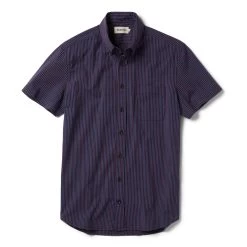 The Short Sleeve Jack In Blue Stripe