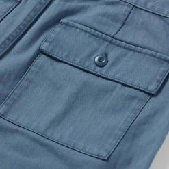 The Trail Short In Ocean Herringbone -Fashion Clothes instock m q222 trailshort ocean herringbone 007