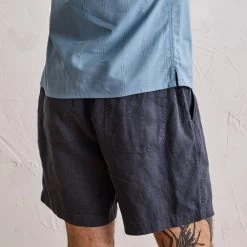 The Apres Short In Marine Hemp -Fashion Clothes instock m q223 ApresShort MarineHemp Lifestyle 003