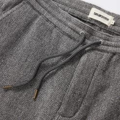 The Apres Short In Charcoal Waffle -Fashion Clothes instock m q223 Apres Short CharcoalWaffle 006