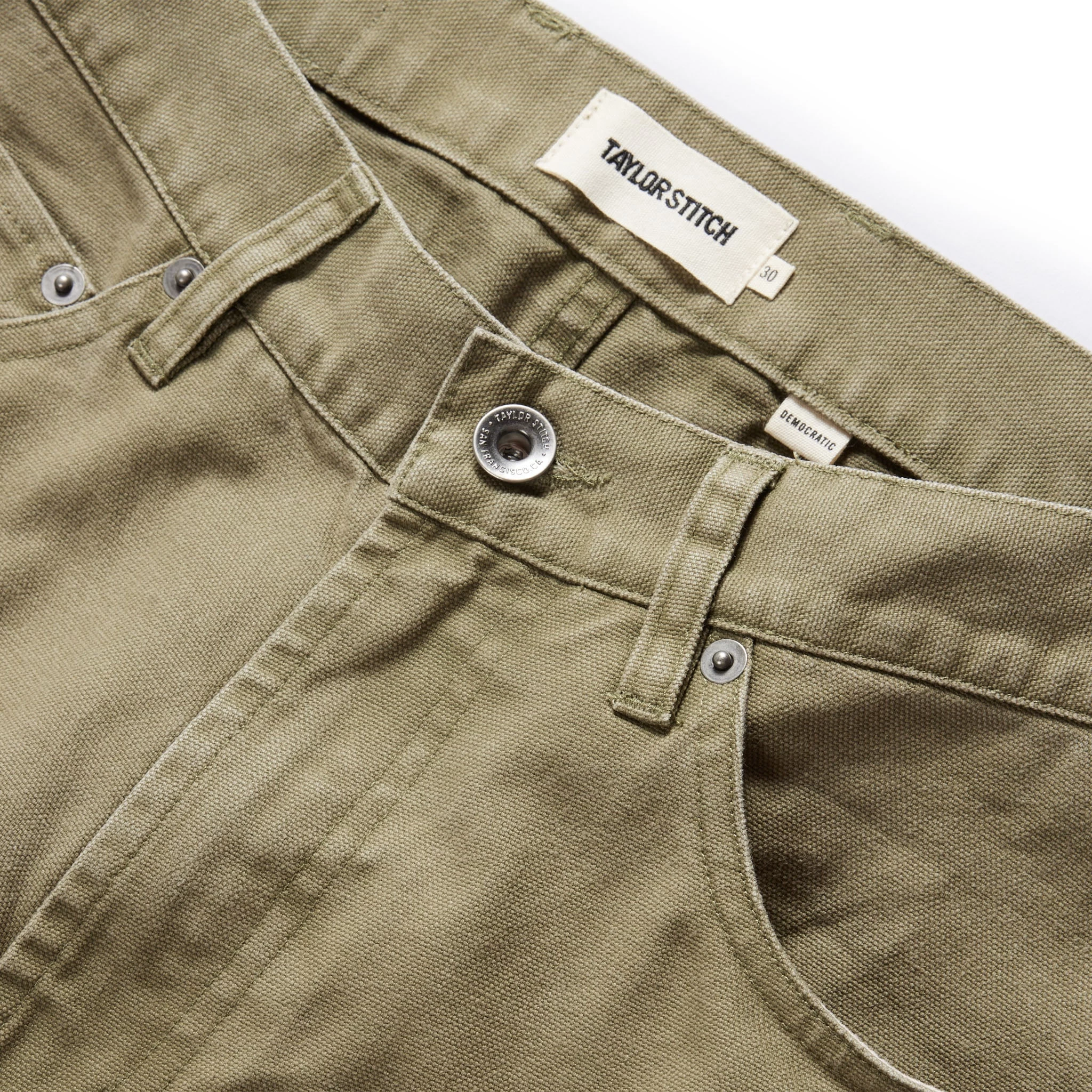 The Democratic All Day Pant In Arid Eucalyptus Canvas 10 The Democratic All Day Pant In Arid Eucalyptus Canvas - Image 8