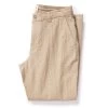 The Easy Pant In Heather Oat Seersucker -Fashion Clothes instock m q223 Easy Pant Heather Oat Seersucker 001