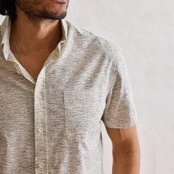 The Short Sleeve Jack In Gulf Stream -Fashion Clothes instock m q223 Short Sleeve Jack Gulf Stream 004