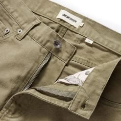 The Slim All Day Pant In Arid Eucalyptus Canvas -Fashion Clothes instock m q223 Slim AllDay Eucalyptus 006