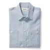 The Utility Shirt In Washed Indigo Boss Duck -Fashion Clothes instock m q223 Utility Shirt Washed Indigo Boss Duck 001