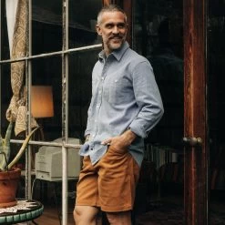 The Utility Shirt In Washed Indigo Boss Duck -Fashion Clothes instock m q223 Utility Shirt Washed Indigo Boss Duck 005