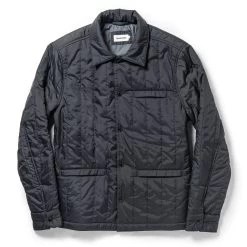 The Decker Jacket In Charcoal Quilt
