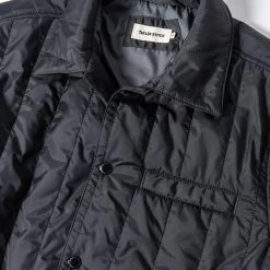 The Decker Jacket In Charcoal Quilt -Fashion Clothes instock m q321 decker 006