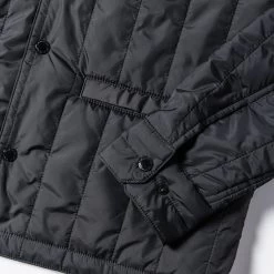 The Decker Jacket In Charcoal Quilt -Fashion Clothes instock m q321 decker 007