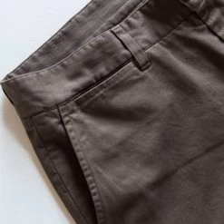 The Democratic Foundation Pant In Organic Espresso -Fashion Clothes instock m q321 demp foundation espresso 008