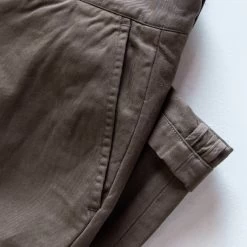 The Democratic Foundation Pant In Organic Espresso -Fashion Clothes instock m q321 demp foundation espresso 009