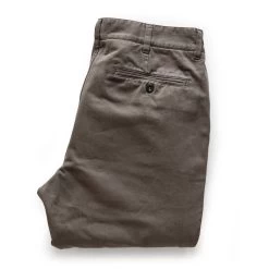 The Democratic Foundation Pant In Organic Espresso -Fashion Clothes instock m q321 demp foundation espresso 011